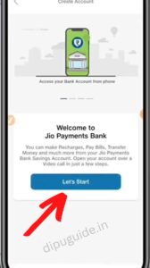 jio मोबाइल में खाता कैसे खोलते हैं?
